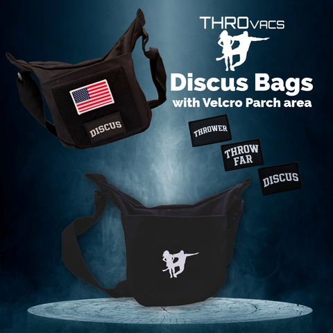 THROvacs Discus Bag – Custom Patch Edition