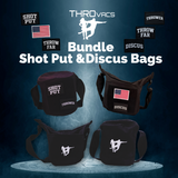 THROvacs Thrower’s Bag Bundle – Shot Put + Discus