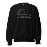 Throvacs Projectile Equation Unisex Sweatshirt