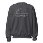 Throvacs Projectile Equation Unisex Sweatshirt