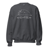 Throvacs Projectile Equation Unisex Sweatshirt