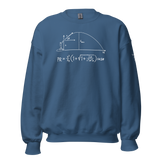 Throvacs Projectile Equation Unisex Sweatshirt