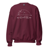 Throvacs Projectile Equation Unisex Sweatshirt