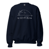 Throvacs Projectile Equation Unisex Sweatshirt