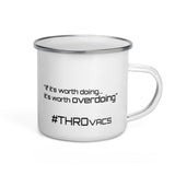 THROvacs Logo Enamel Mug