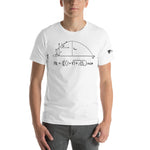 Projectile Equation T-Shirt - Black Ink