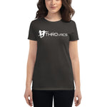 THROvacs Logo Women's T-shirt - White Ink